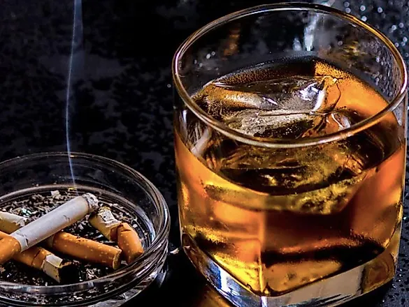 Лекарства, табак, алкоголь